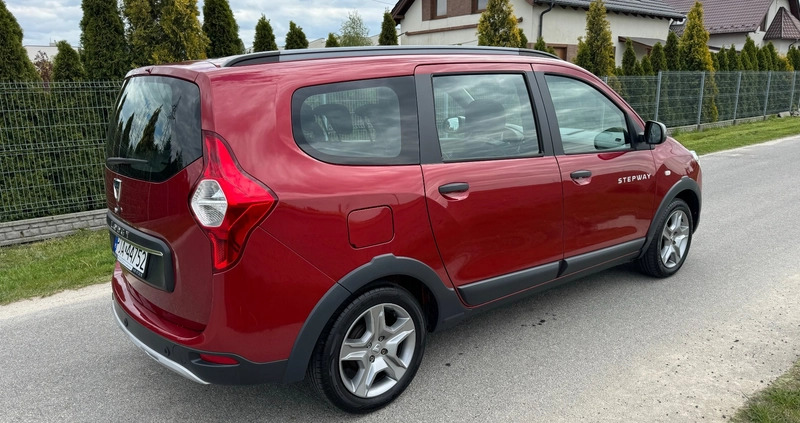 Dacia Lodgy cena 63999 przebieg: 14300, rok produkcji 2021 z Lipno małe 277